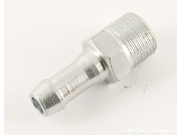 Соединение для шланга 8 мм с наружной резьбой 1/4 JWL 625032