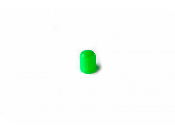 Колпачки пластиковые для вентилей (цвет ЗЕЛЕНЫЙ) Tech VHCAPS GR