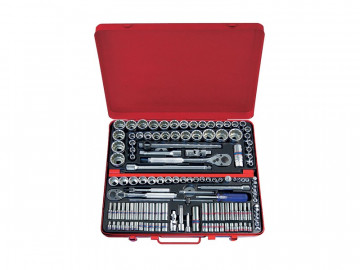 Набор торцевых головок с принадлежностями, 135 предметов KING TONY 9033CR