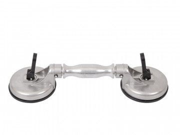 Съёмник стекол вакуумный, металлический, двойной, 100 мм, до 80 кг МАСТАК 107-02080