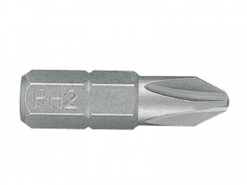 Вставка (бита) торцевая 1/4&quot, Phillips, PH0, L = 25 мм KING TONY 102500P