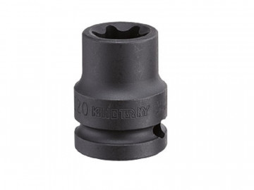Головка торцевая ударная TORX Е-стандарт 3/4&quot, E32, L = 56 мм KING TONY 657532M