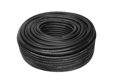 Шланг пневматический высокого давления 12х19 мм, бухта 100 м, резиновый МАСТАК 683-12100