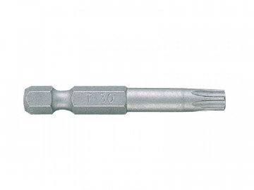 Вставка (бита) торцевая 1/4&quot, TORX, Т20, L = 50 мм, для шуруповерта KING TONY 715020T