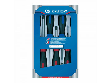 Набор отверток в коробке, 7 предметов KING TONY 30127MR