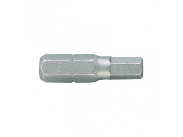 Вставка (бита) торцевая 1/4, HEX, 10 мм, L = 25 мм KING TONY 102510H