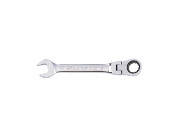 Ключ трещоточный комбинированный с шарниром 13 мм KING TONY 373013M