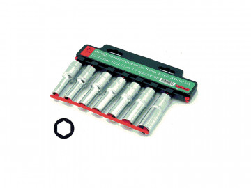 Набор торцевых головок 6-гр. длинные 9-15мм Станкоимпорт НГД.12.40.7