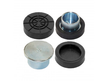 Адаптер бутылочного домкрата с резиновой накладкой D-22мм арт.1056А-22