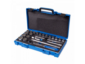 KING TONY Набор торцевых головок 1/2, двенад-е, 8-32 мм, 23 пр. 4023MRV01