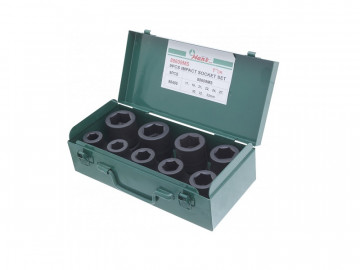 Набор головок 1, 9 шт., 17-33 мм Hans 88609MS