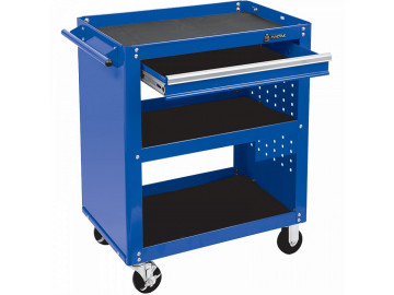 Тележка открытая ОПТИМА, 3 полки и ящик МАСТАК 520-01580MB