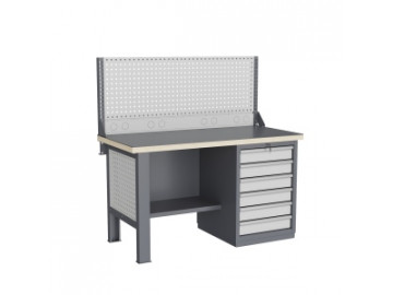 Верстак слесарный FBK 1551.16.3-1R