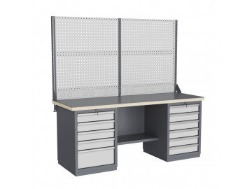 Верстак слесарный FBK 205.56.4-2R