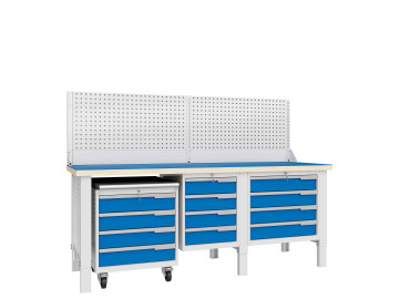 Верстак слесарный CTR 2232.S4L4M4.4-1