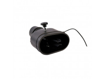 Насадка на выхлопную трубу под шланг 76мм CA076250160T ROSSVIK