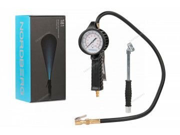 Пистолет профессиональный для подкачки колес, универсальный для легковых и грузовых авто Nordberg TI81