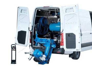 Станок шиномонтажный мобильный nordberg 46trkm