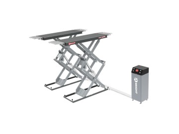 Ножничный подъемник г/п 3,5т, напольный bright sigma 350e_ral7040