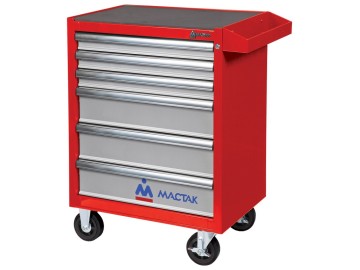 Тележка инструментальная, 6 выдвижных ящиков, 